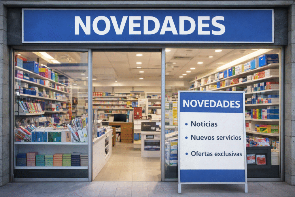 Nueva sección de Novedades en Copiservic ubeda